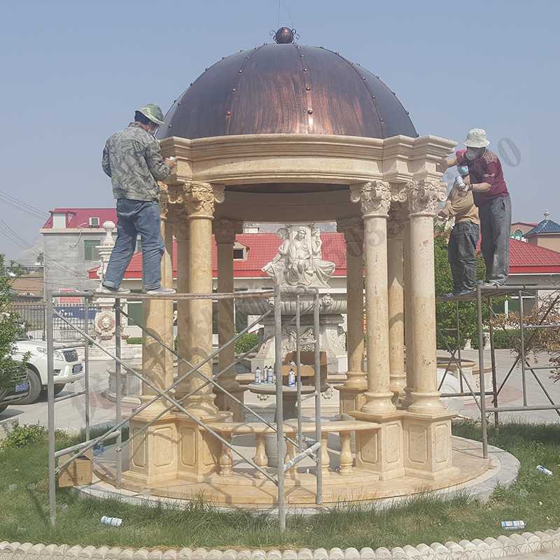 歐式景觀涼亭，歐式大理石涼亭，歐式柱子亭子