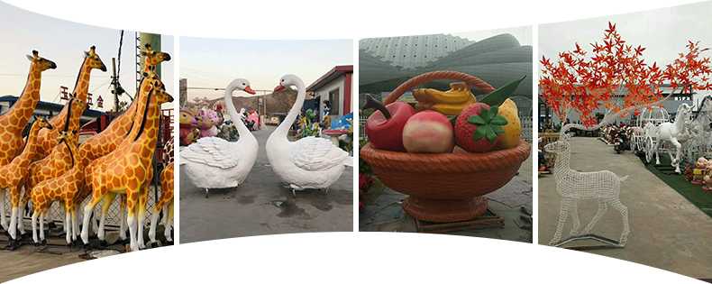 仿真景觀擺件，卡通景觀雕塑