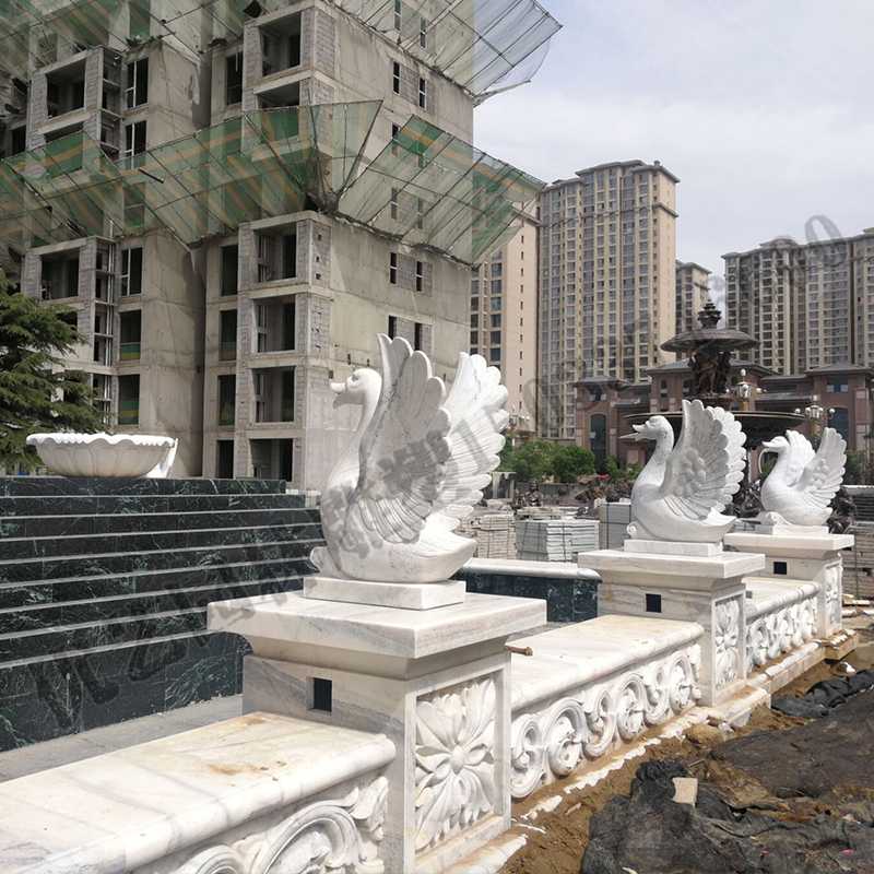 石雕噴泉，石雕天鵝噴泉，大理石天鵝噴泉2.jpg