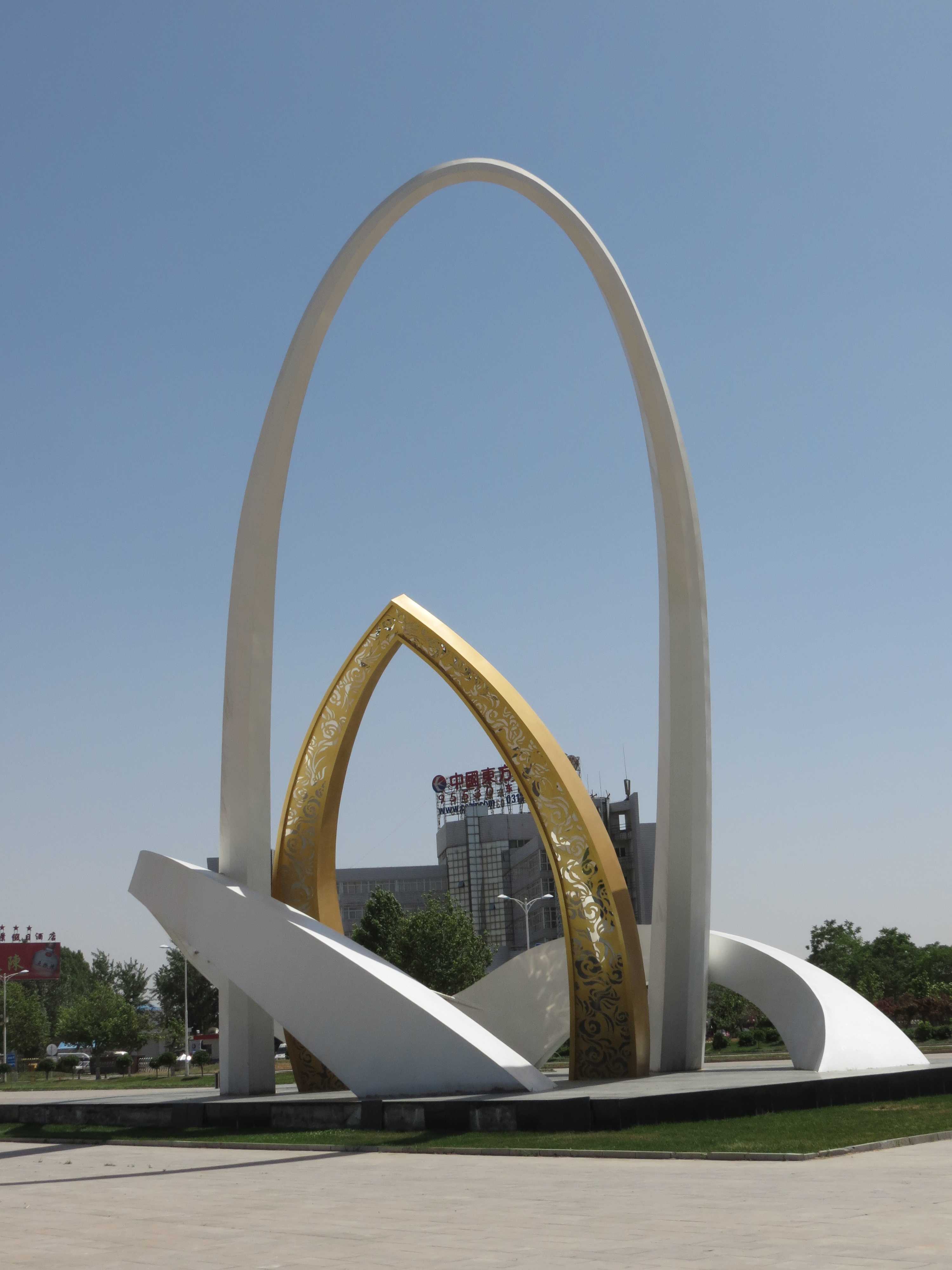 機場景觀雕塑，大型廣場標志，廣場大型雕塑