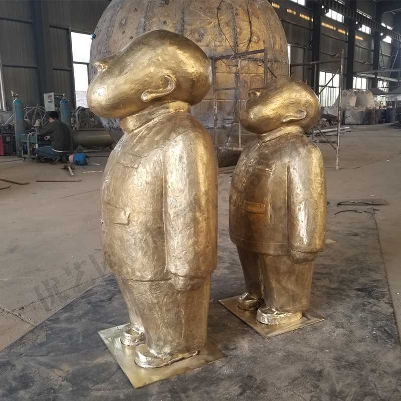 銅兒童雕塑，銅小孩雕塑