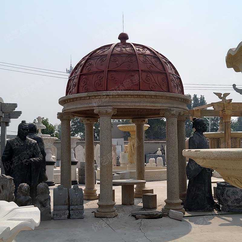 景觀涼亭雕塑，景觀雕塑定制